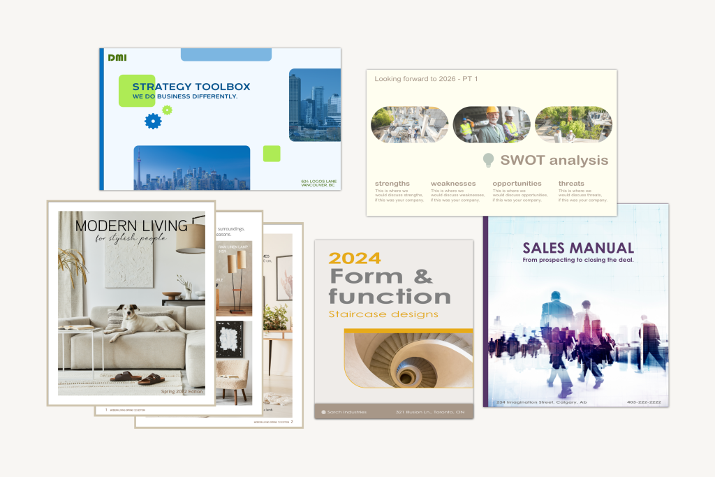 some sales documents produced by Alberta Digital Services